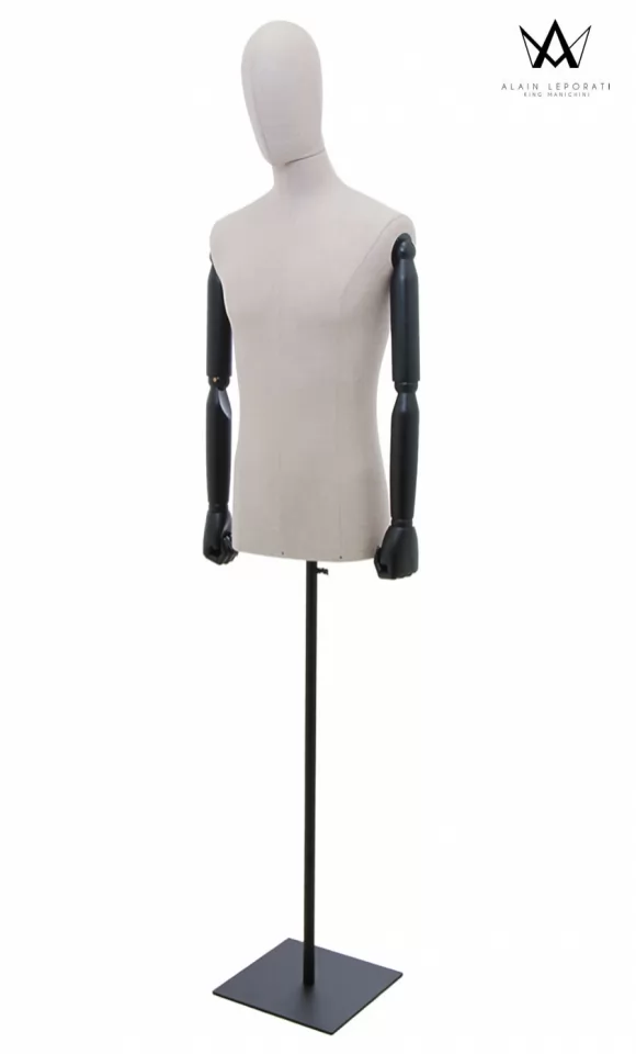 Busto uomo Collection N&deg;5 - Taupe