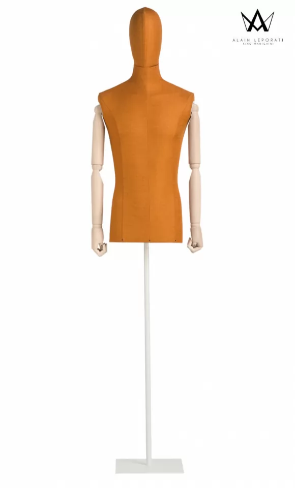 Busto Uomo Pastello Collection - Deep Orange