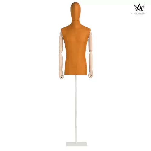 Busto Uomo Pastello Collection - Deep Orange