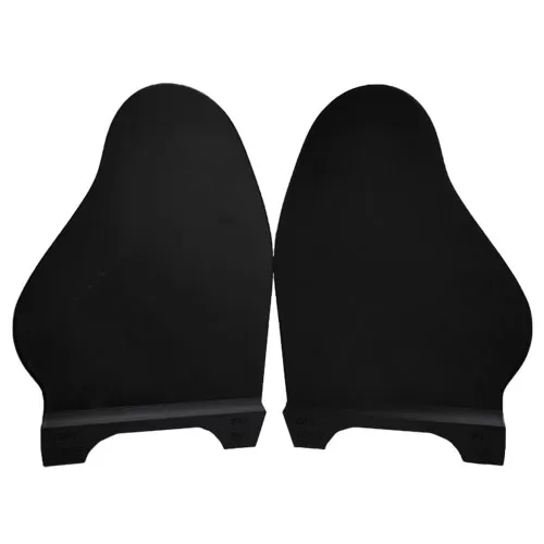 Accessorio alette nere per manichini e-commerce serie F