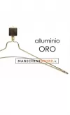 Gruccia metallo capospalla 38 cm - alluminio oro