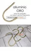 Gancio ad "S" - Alluminio Oro