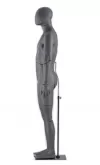 Noleggio manichino uomo snodato - testa a uovo 01B