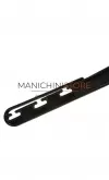 Gruccia appendiabiti 42 cm - Plastica nera