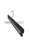 Gruccia legno 38 cm - Nero Venato