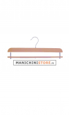 Gruccia legno portapantalone 36 cm - Faggio