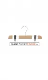 Gruccia legno Bambino pinza 28 cm - Faggio