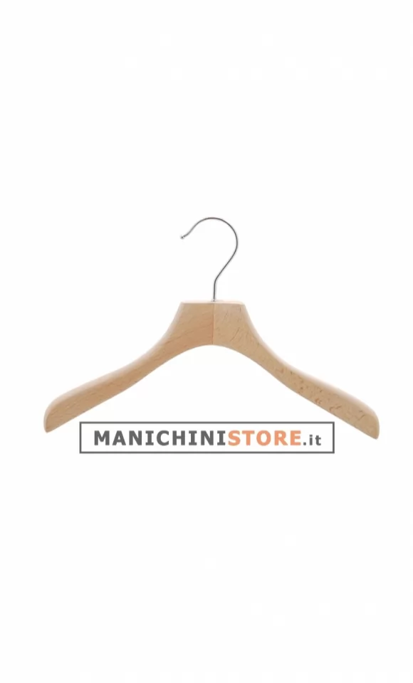 Gruccia legno capospalla Bambino cm.30 x cm.1,5 - Faggio
