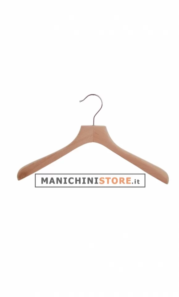 Gruccia legno capospalla cm.42 x cm.3 - Faggio