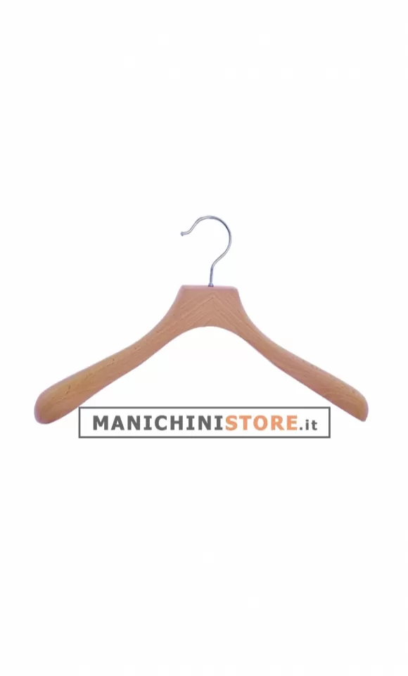 Gruccia legno capospalla cm.40 x cm.5 - Faggio