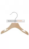 Gruccia legno Bambino con taglio a spallina cm.22,5 x cm.1 - Faggio