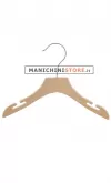 Gruccia legno Bambino con taglio a spallina cm.26,5 x cm.1 - Faggio