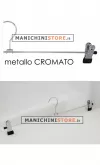 Gruccia metallo pinza 45,5 cm - metallo cromato