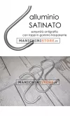 Gancio ad "S" - Alluminio Naturale