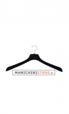 Coat Hanger 42 x 3.3 cm - Black Velvet