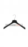 Gruccia capospalla 38 x 5 cm - Plastica Nera