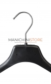 Coat Hanger 42 x 3.3 cm - Black Plastic