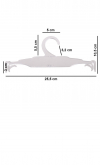Underwear and beachwear hanger