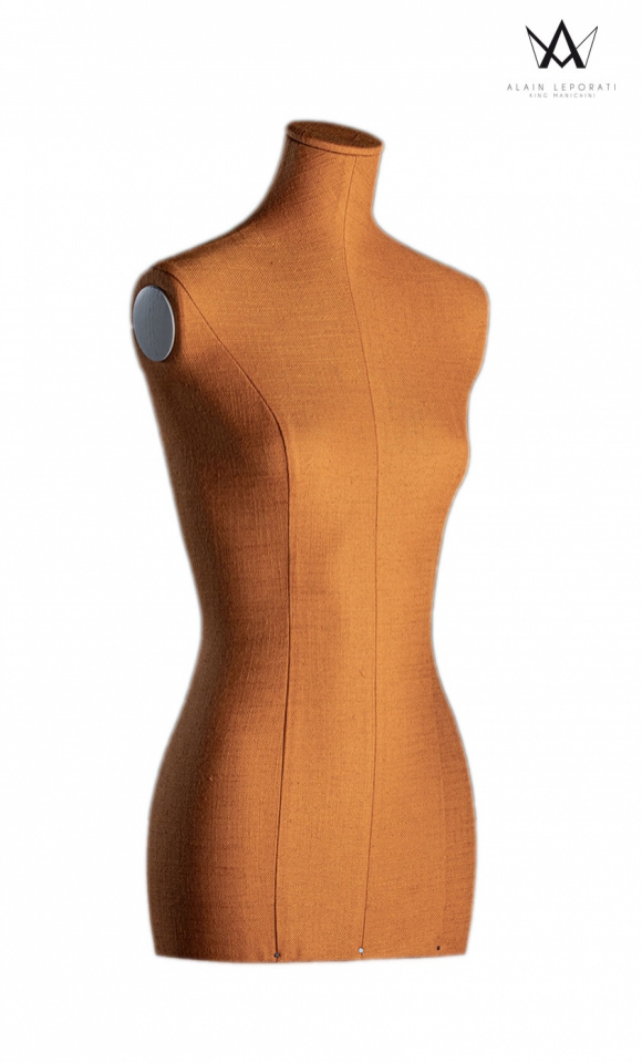 Pastello Collection Bust Display - Deep Orang