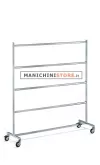 Stender porta appendini a 4 barre - cm 145