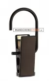 Gancio "C" con pinza - Ruggine