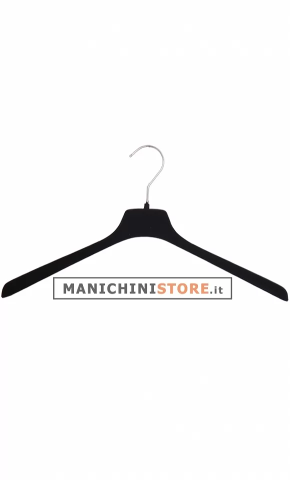 Gruccia appendiabito 45 x 2,5 cm - Velluto nero