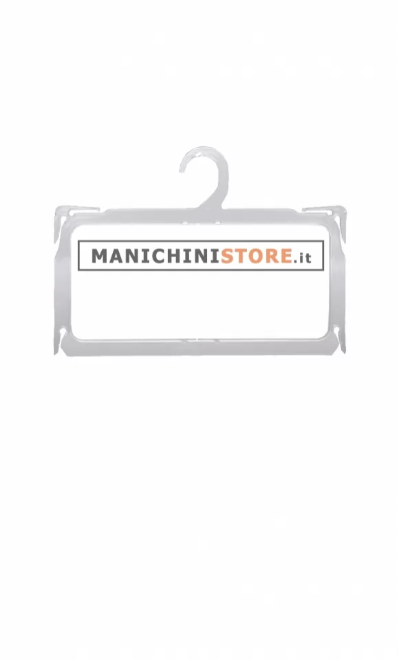 Appendiabito rettangolare per costumi e lingerie