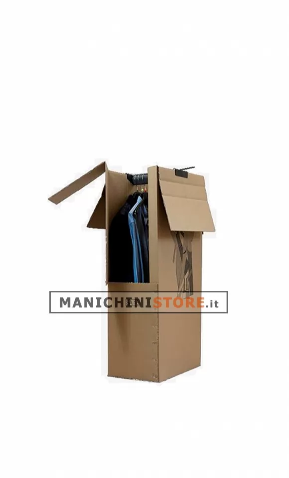 Scatola cartone Appendiabito stretta SA15 30x50x100 cm
