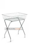 Cesta in griglia cromata 1110