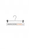 Gruccia perle pinza 35 cm - perle bianche