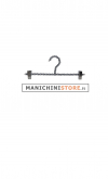 Gruccia perle pinza 35 cm - perle grigie