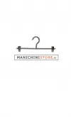 Gruccia perle pinza 35 cm - perle grigie