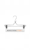 Gruccia metallo pinza Bambino 28 cm - alluminio naturale