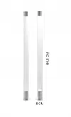 Aste in plexiglass per HH6/7