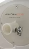 Busto donna bianco con braccia e base