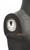 Manichino uomo testa uovo Collezione Moon - Black