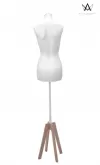 Busto Donna Essential con base in rovere naturale