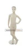 Manichino realistico bambino 7-8 anni con capelli scolpiti - ex noleggio