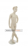 Manichino realistico bambino 7-8 anni con capelli scolpiti - ex noleggio