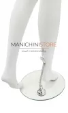 Noleggio manichino donna testa uovo in Ecoplastic - bianco