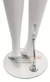 Manichino donna testa uovo in Ecoplastic - bianco