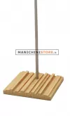 Base a listelli in legno per busto