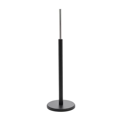 Base tonda nera in legno