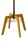 Base 4 gambe in legno per busto