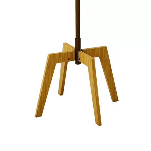 Base 4 gambe in legno per busto