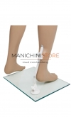 Manichino uomo ECOPLASTIC realistico