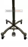 Busto donna in lino con base worker bronzo