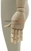 Manichino bambino in lino con braccia legno - 8 anni