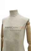 Manichino bambino in lino con braccia legno - 4 anni