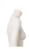 Busto donna bianco, braccia e base da banco 